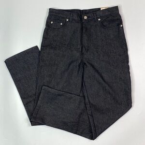 Vintage Stretch Sheplers Stretch Black Straight Leg Jeans 14 Regular NWT 80's